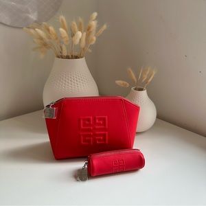 Givenchy cosmetic bag + cosmetic case